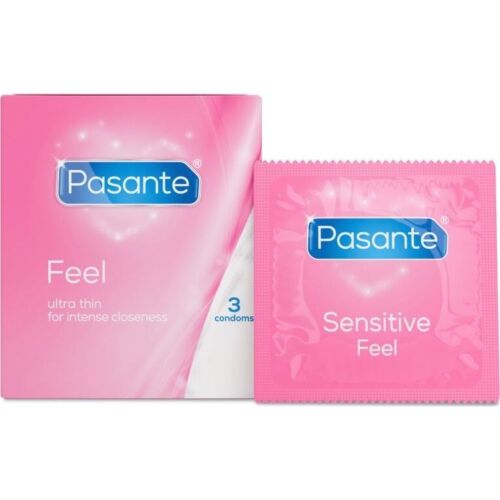 Preservativo Pasante Feel 3 UDS con mayor sensibilidad
