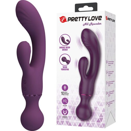 Vibrador Rabbit Pretty Love All Rounder | Estimulación dual.