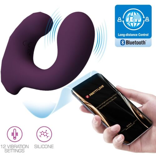 Vibrador Pretty Love Billy con APP control remoto