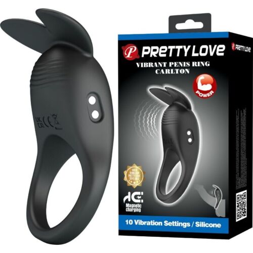 Anillo Vibrador Pretty Love Carlton | Estimulación Focali...