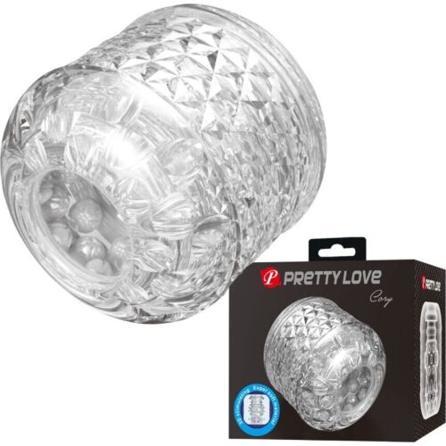 Masturbador Pretty Love Cary | Doble entrada y texturas ú...