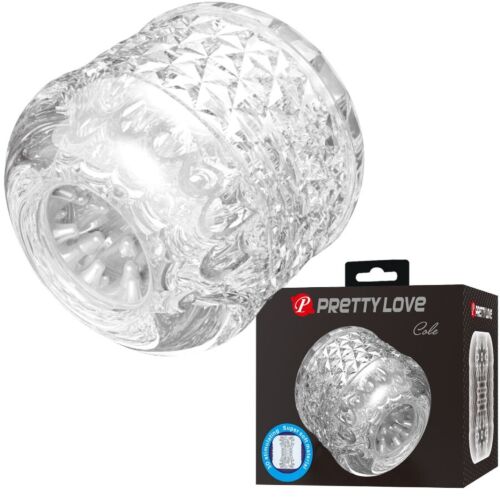 Masturbador Pretty Love Cole | Doble entrada y texturizado.