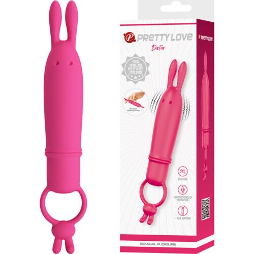 Vibrador Rabbit Pretty Love Delia | Estimulación focalizada.