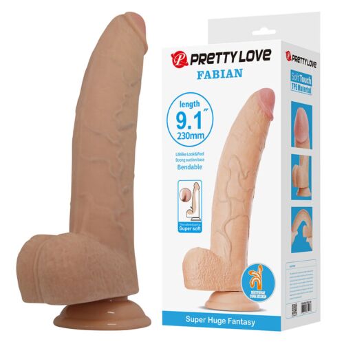 Consolador PRETTY LOVE FABIAN | flexible y realista
