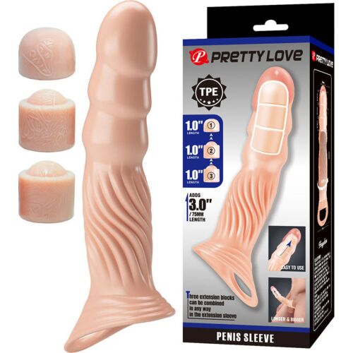Funda para Pene Pretty Love | Extensión ultra realista.
