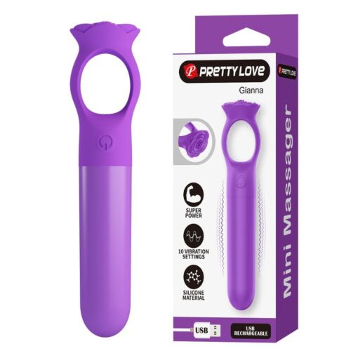 Mini vibrador HIGH TECH GIANA | Control cómodo y preciso