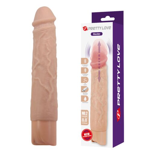 Consolador vibrador KESSLER | Empuje y vibración