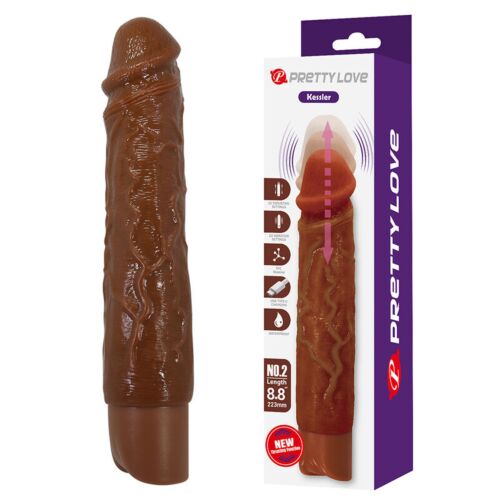 Consolador vibrador DILDOS KESSLER | Empuje automático