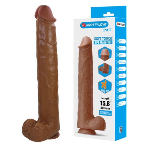 Consolador Pretty Love PAT | Flexible y con ventosa