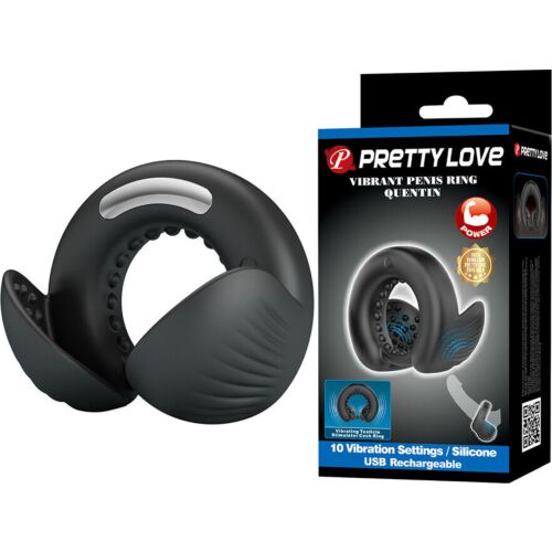 Anillo para pene Pretty Love Quentin | Estimulación dual ...