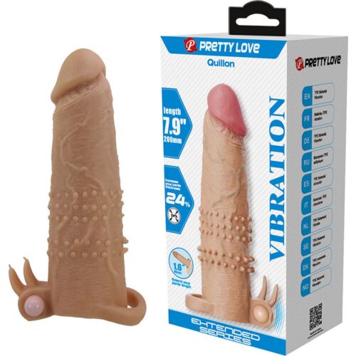 Funda para Pene Pretty Love Quillon | Estimulación clitor...