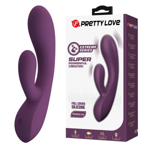 Vibrador Rabbit HIGH TECH Rosolyn | Estimulación dual