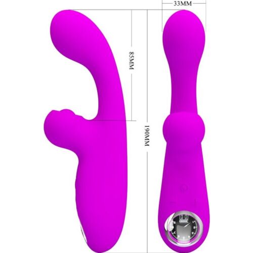 Vibrador Rabbit Pretty Love Skylar con 20 funciones