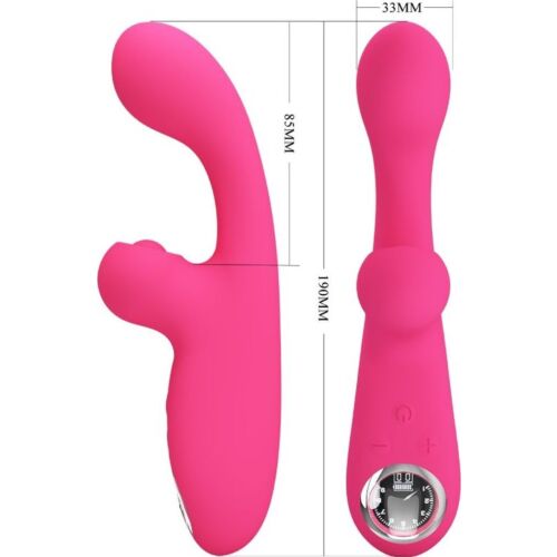 Vibrador Rabbit Pretty Love Skylar con 20 modos de estimulación