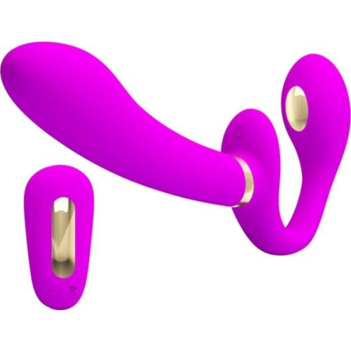 Vibrador Doble Pretty Love Thunderbird | Función sin arnés