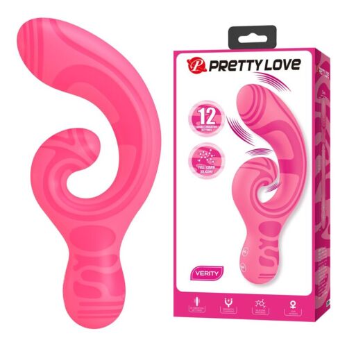 Masajeador PRETTY LOVE VERITY | doble extremo y 12 modos