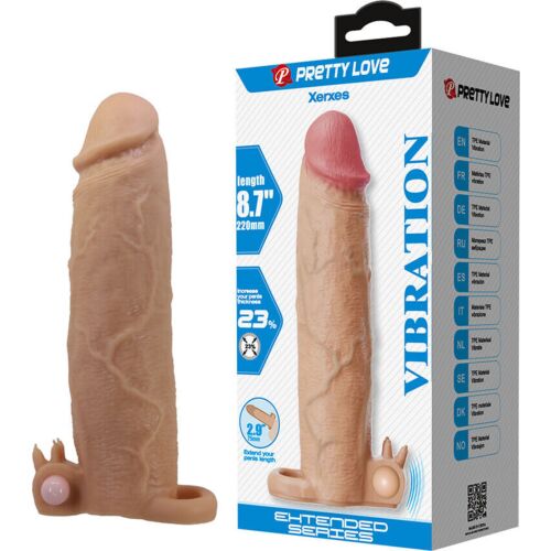 Funda para Pene Pretty Love Xerxes | Estimulación clitoriana