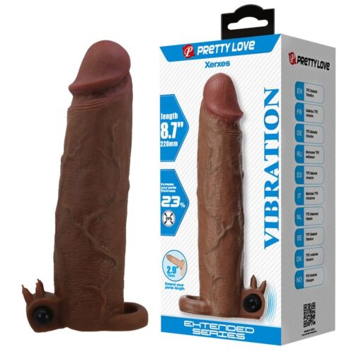 Funda vibradora DILDOS XERXES | más longitud y tacto