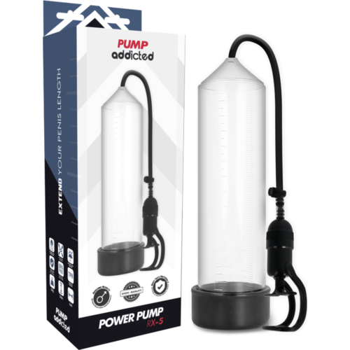 Bomba alargadora Pump Addicted RX5 para incrementar tamaño