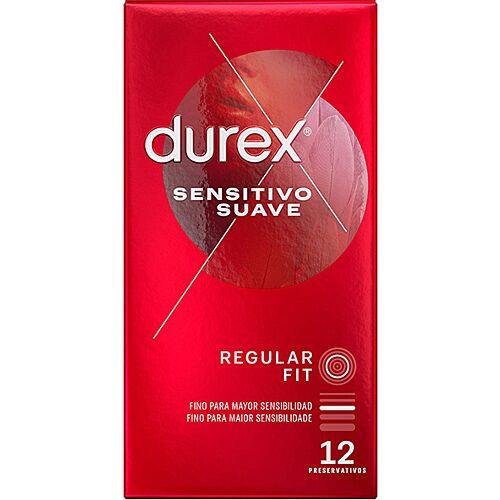 Preservativos Durex Sensitivo Suave 12 Uds - Fino y cómodo