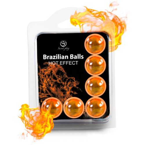 Set 6 Brazilian Balls Secretplay con efecto calor