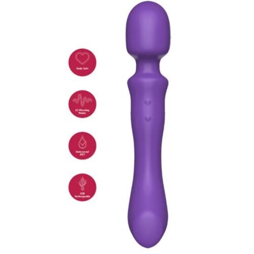 Masajeador Vibrador She.E.O | Diseño ergonómico y doble