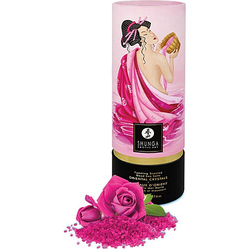 Sales de Baño Shunga - Aroma a Pétalo de Rosa