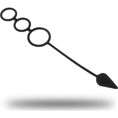 Plug Anal BDSM OhMama Fetish 3 en 1 para placer intenso