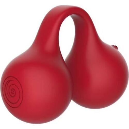 Masajeador SNAIL VIBE Twinn Cherry | Estimulación inmediata.