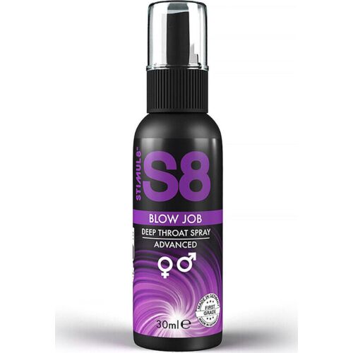 Spray para Garganta Profunda STIMUL8 S8 con Sabor a Menta
