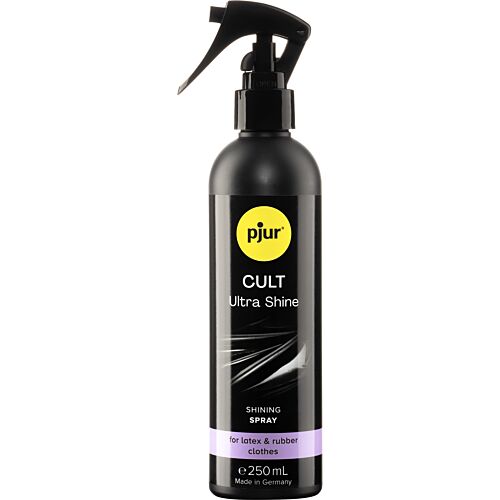 Spray Pjur Cult Ultra Shine 250 ml para látex y goma