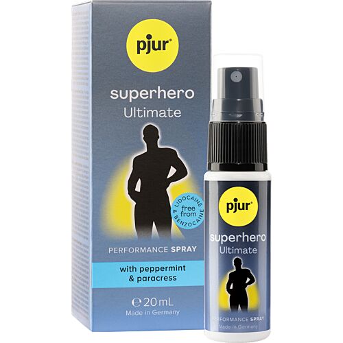 Spray retardante PJUR SUPERHERO ULTIMATE 20 ML