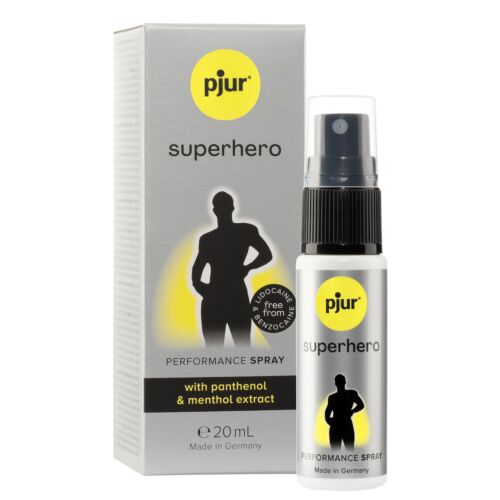 Spray Retardante Pjur Superhero 20 ml para el Hombre