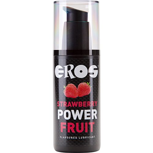 Lubricante EROS POWER LINE FRESA - Sabor intenso