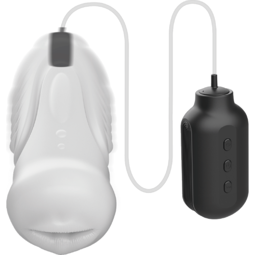 Masturbador Boca Jamyjob Hurricane con Succión y Vibración