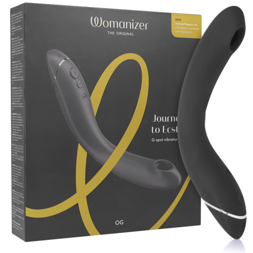 Succionador Womanizer OG G-Spot con vibración y aire de placer