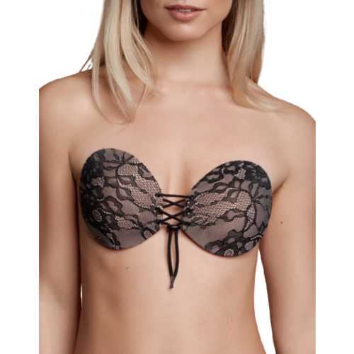 Sujetador Adhesivo BYE BRA Round Lace-It con Escote Mejorado