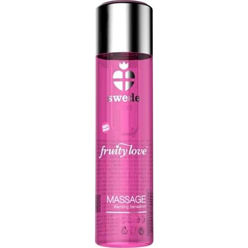Aceite de Masaje Swede Fruity Love con Efecto Calor