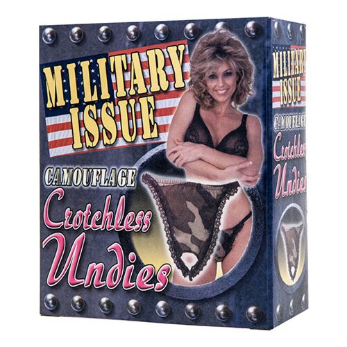 Tanga militar Pipedream para mujer