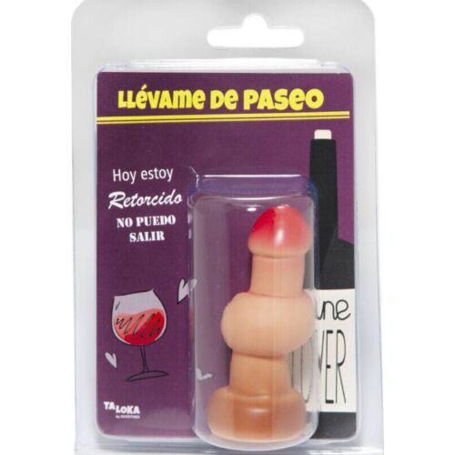 Tapon de vino Taloka en forma de pito para decorar