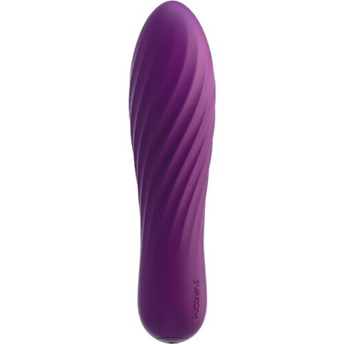 Balita vibradora SVAKOM Tulip Black: Compacta y Potente