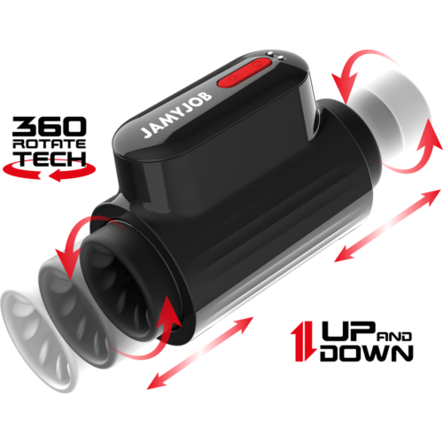 Masturbador automático JAMYJOB Vortex con empuje y rotación