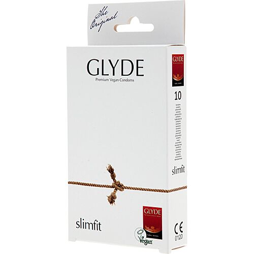 Preservativos Glyde Ultra Slimfit 10 Uds - 100% Veganos