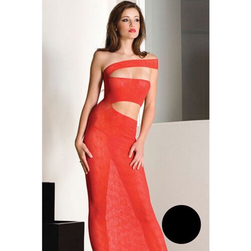 Vestido Music Legs Largo con Escote