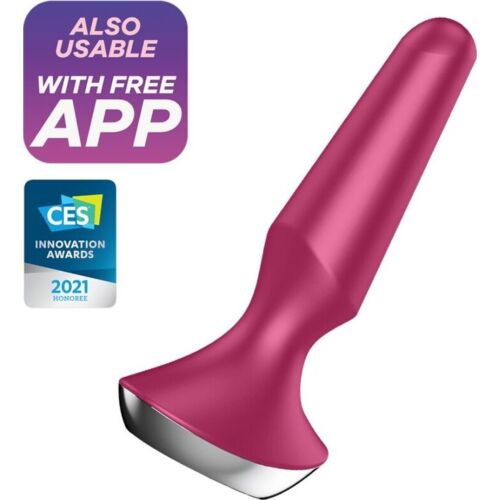 Plug anal Satisfyer Plug Ilicious 2 con control de aplicación