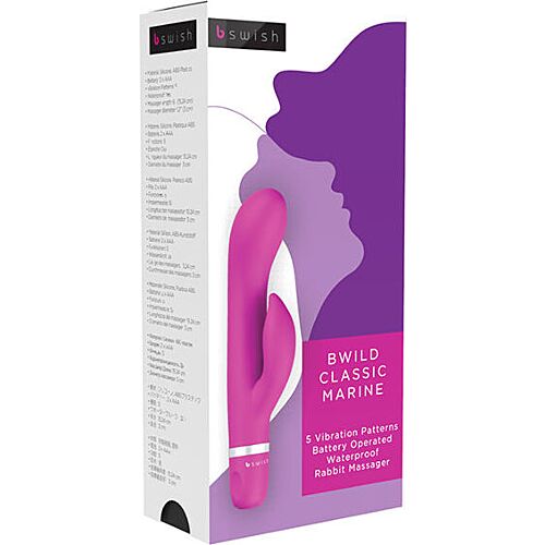 Vibrador B SWISH Bwild Classic con mango para el punto G