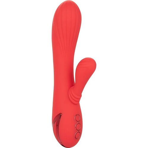 Vibrador Rabbit CALEXOTICS Palisades Passion con calefacción