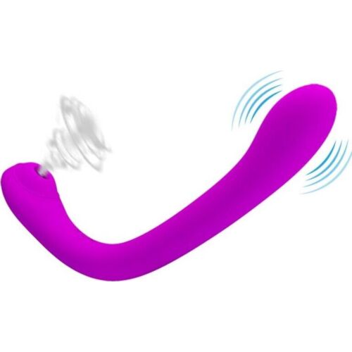 Succionador vibrador Pretty Love Alex con estimulación dual
