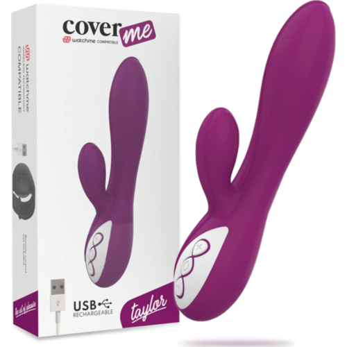 Vibrador Coverme Taylor con tecnología Watchme