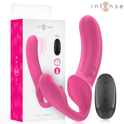 Vibrador Doble INTENSE AMY con Control Remoto